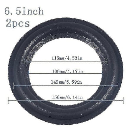 2 kpl/setti Vaahtomuovirengas Kumikaiutin Kaiutin Surro Korjaus Walkbee SZRH A-F