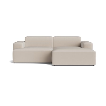 Madrid Chaiselongue-Sofa, rechts, Anthology Dunkelbeige, modernes Design, tiefe Sitzfläche, breite Chaiselongue für Entspannung, Höhe 73cm