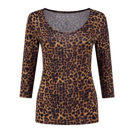 Fifth House TOP Elsa Fh6-642 KIT , Bruin , Dames , Maat: S