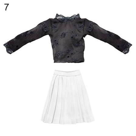 Dockrockar Jeans Läderbyxor Shorts 7 7