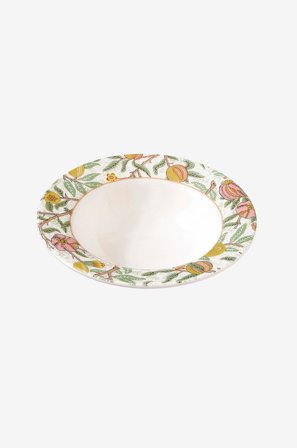 Spode - Skål Morris & Co Fruits Ø 19 cm - Flerfärgad - Servering- & salladsskålar - Från Homeroom