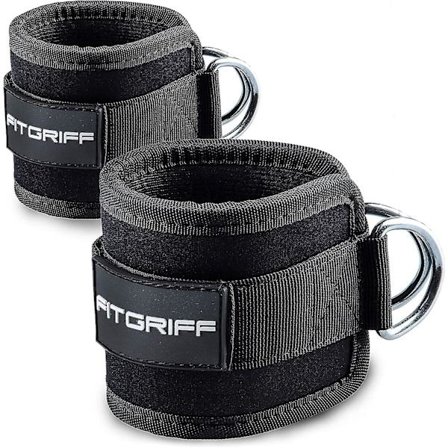 Fitgriff Vadderade Fotremmar - Ankelremmar För Kabelmaskin