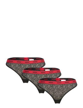 HUGO Triple Thong Lace - Black - M