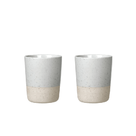 Blomus Sablo Kaffemugg 260 Ml 2-pack Cloud Serveringstillbehör Beige