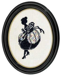 Bild Damensilhouette - Rosenstand