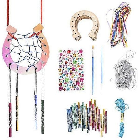 16 Set Hevosenkenkä Tuulikello Hevosenkengän Muotoinen Puinen Seinäsisustus Hevosenkenkä Seinäkoriste