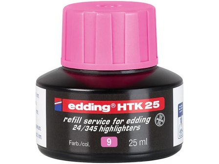 edding Refill HTK 25 rosa 25 ml - Lyreco - Kontorsmaterial - Pennor - Pennpatroner