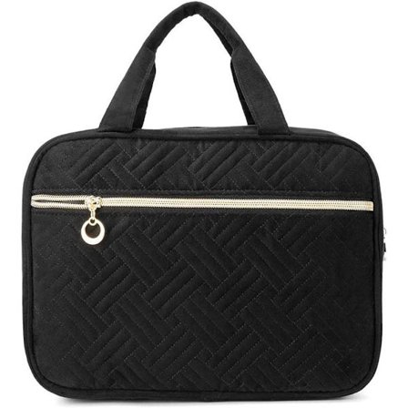 Lovevook toilettaske til kvinder, vandtæt hængende toilettaske, sammenklappelig vask