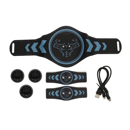 Magmuskelträningsmaskin 10 träningslägen 20 nivåer Intensitet Buken toning Bälte för kondition Styrketräning