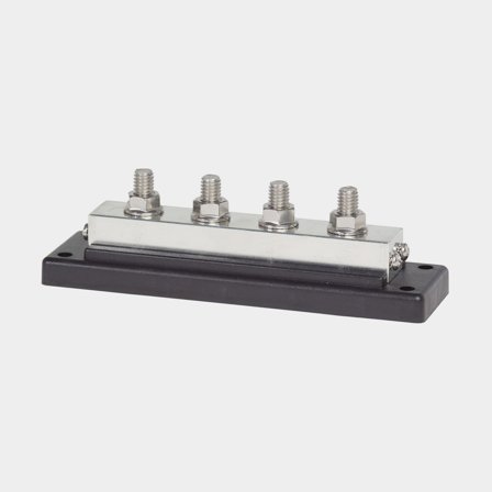 Klemrække Blue Sea Systems PowerBar BusBar, 4 x M10, 545 A AC / 600 A DC