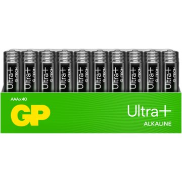 Batterier Gp Ultraplus Aaa 40P