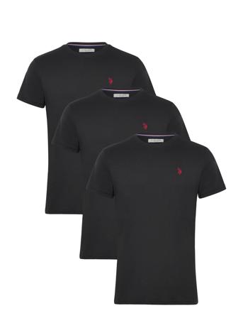 Uspa T-Shirt Arjun 3-Pack Black U.S. Polo Assn.