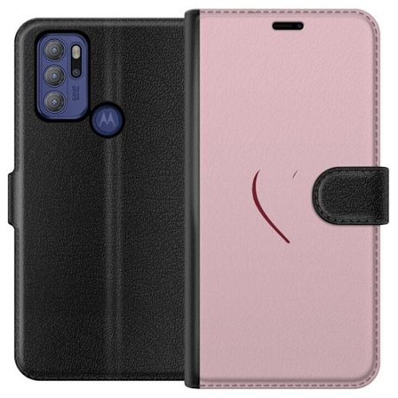 Kompatibelt Lommeboketui til Motorola Motorola Moto G60S SoftPinkLove