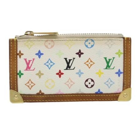Louis Vuitton Vintage, Pre-owned Canvas Wallet Wit, Dames, Maat:ONE Size