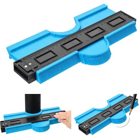 Lukittava Contour Gauge - Kopiointiväline - Merkkaustyökalu Pro