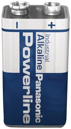 Panasonic Powerline 6LR61AD/B batteri - 198 x 9V - Alkalisk