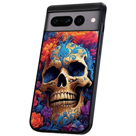 Google Pixel 9/9 Pro - Skal/Mobilskal Skull