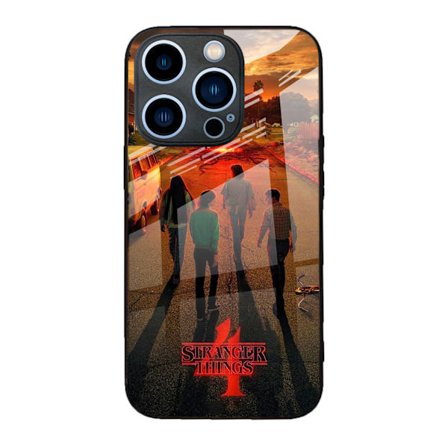Passer for Apple glass telefondeksler med Stranger Things anime