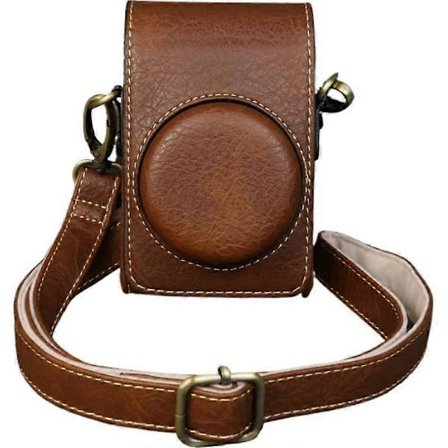 Universell PU-skinnveske for kamera Kameraveske med stropp