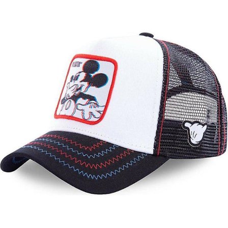 Mickey Snapback Cotton Baseball Cap & Dad Mesh / Trucker Hat