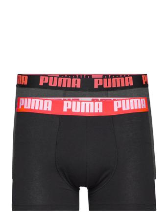 Puma Basic Boxer 2P Boxershorts Sort PUMA