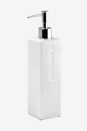 Cult Design - Dispenser til opvaskesæbe Kub - Hvid - Opvaske- & rengøringsredskaber - Fra Homeroom