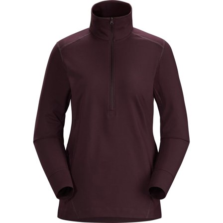 Arc'teryx Women's Rho Lt Zip Neck Women Mid layer tops Red S