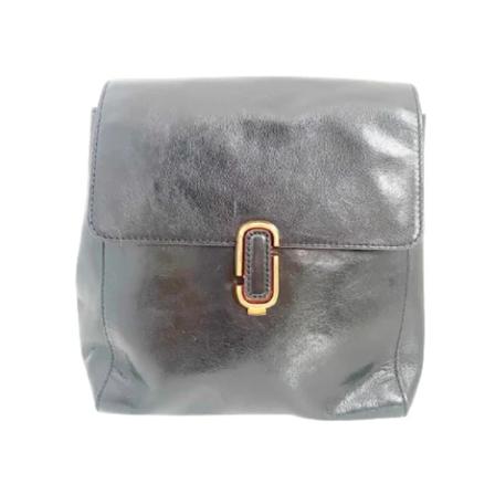 Marc Jacobs Pre-owned, Pre-owned Leather backpacks Zwart, Dames, Maat:ONE Size