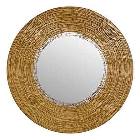 Spejl Martin diam 90 cm metal