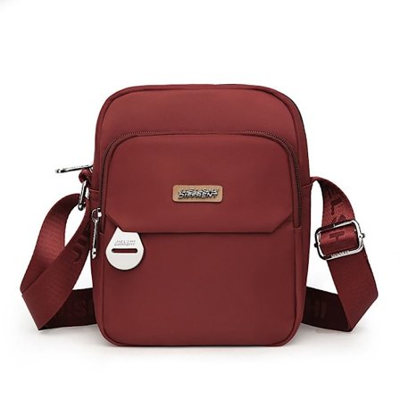 Enkel axelväska Crossbody-väska RÖD