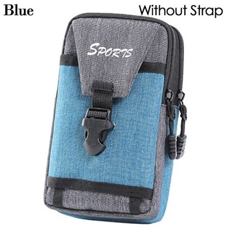 Tactical Molle Pouches Liten ficka BLÅ UTAN REMM UTAN