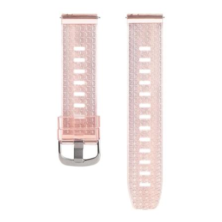 Glänsande Klockarmband Rosa 2 Cm Samsung Galaxy Watch 5
