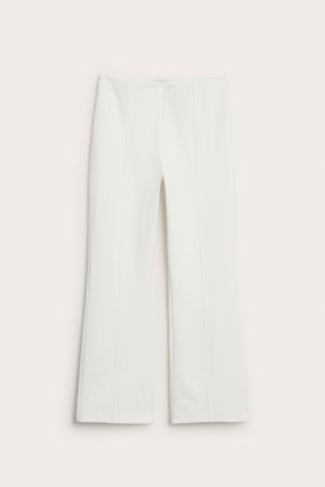 Kappahl | Bukser med sømmer | Offwhite