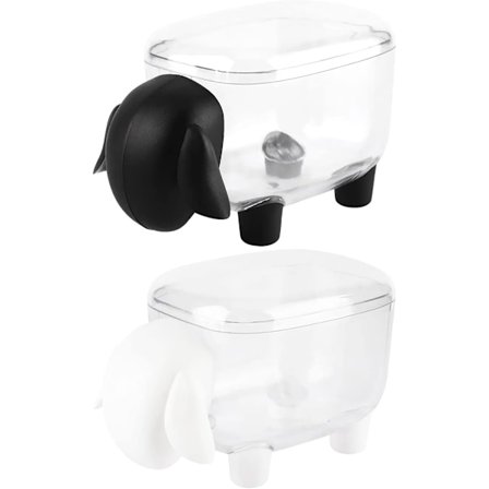 Förvaringslåda för tops, 2 stycken topslådor Bomullsdiskar