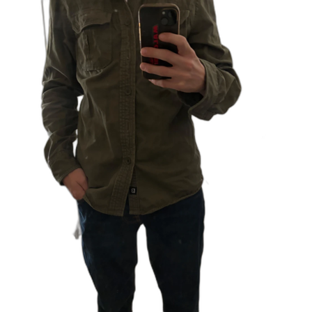 Olivgrön overshirt ifrån Brandit