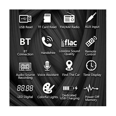 -80a Auton MP3-soitin Autoradio Äänentoistolaite Auton tarvikkeet