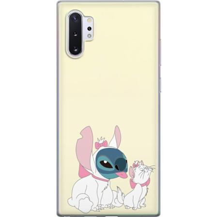Samsung Galaxy Note10+ Genomskinligt Skal Stitch aristocats