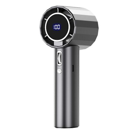 Høj Hastighed Bærbar Håndholdt Ventilator USB Opladning Skrivebordsventilator til Udendørs Camping Rejser