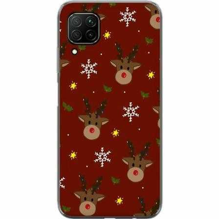 Huawei P40 Lite Genomskinligt Skal Christmas