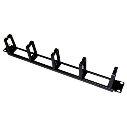 Alantec - PK011 - Kabelorganisatör 1U 19 med ringar