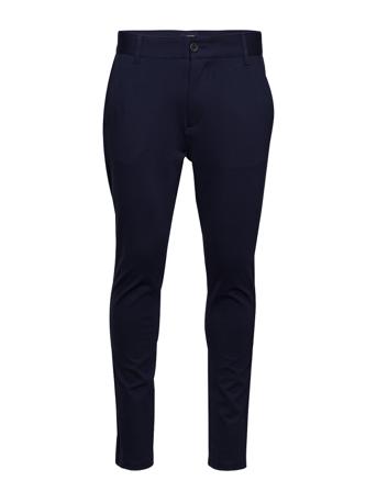 Ponte Roma Plain Chinos Bukser Blå Denim Project