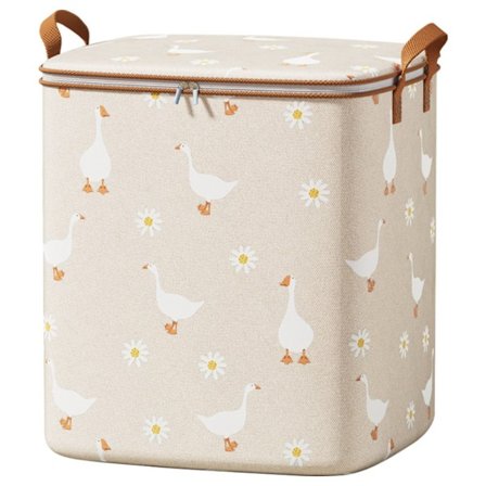 Quilt Oppbevaringspose Klær Oppbevaringsbinger BEIGE 180L 180L