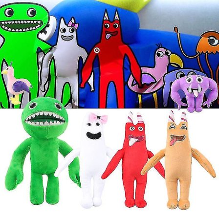 2023 Garten of Banban Pehmolelut - Kauhupeli Nukke Täytetty Eläin Kindergarten Plushie Lapsille -g