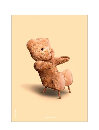 Bamsen Sand Home Decoration Posters & Frames Posters Photographs Multi/mønstret Brainchild