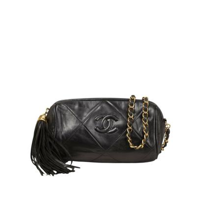 Chanel Vintage - Vintage Väskor - Svart - Dam - Storlek: One Size, Dam, Storlek: ONE SIZE