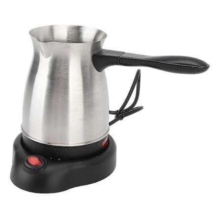 Elektrisk Turkisk Kaffebryggare 600ml Rostfritt Stål Elektrisk Turkisk Kaffemaskin (FMY)