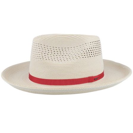 Bailey - Beige traditionalbeanie Hatt - Gratz Natural Straw Hat @ Hatstore