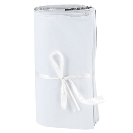 100 stk. Tykke Polyethylen Vandtætte Selvforseglende Logistik Leveringspose Kurerposer (25x39cm )