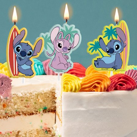 Stitch & Angel Kakkukynttilät 4 kpl