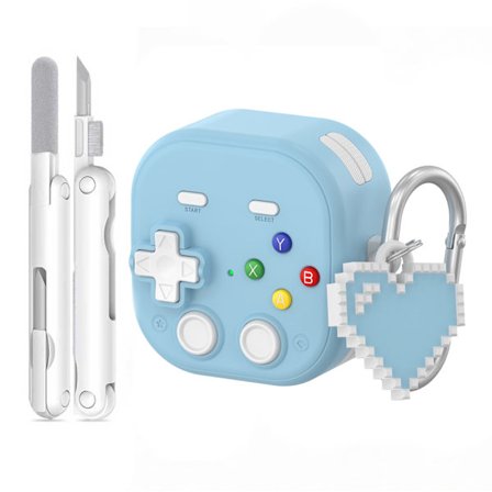 Suojakotelo Huawei Freeclip2:lle, videopeliohjaimen tyyli, puhdistussetillä